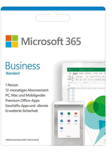 Microsoft 365 Business Standard (elektronische Lizenz) - Office-Software - Hauptbild