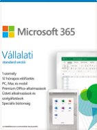 Microsoft 365 Vállalati standard verzió (elektronikus licenc) - Irodai szoftver