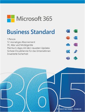 Microsoft 365 Business Standard (elektronische Lizenz)