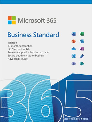 Microsoft 365 Business Standard, Windows, Mac & Mobile