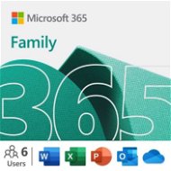 Office Software Microsoft 365 Családi verzió (BOX) - Kancelářský software