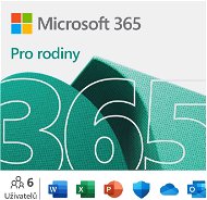 Kancelářský software Microsoft 365 Family SK (BOX) - Kancelářský software