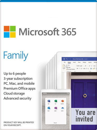 Microsoft 365 Family (Electronic License) - Office Software - Main image