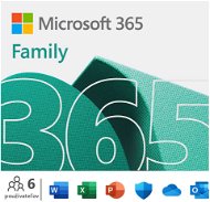 Kancelársky softvér Microsoft 365 pre rodiny (elektronická licencia) - Kancelářský software