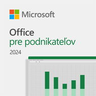 Microsoft Office 2024 pre domácnosti a podnikateľov (elektronická licencia) - Kancelársky softvér