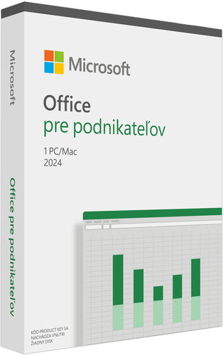Microsoft Office 2024 pre domácnosti a podnikateľov CZ (BOX) - Kancelársky softvér - Hlavný obrázok