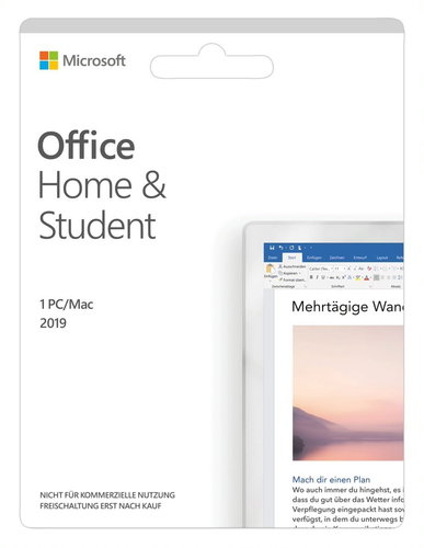 Microsoft Office 2019 Home und Student (BOX) - Office-Software - Hauptbild