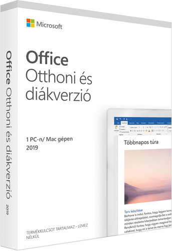 Microsoft Office 2019 Home and Student HU (BOX) Fő fotó Microsoft Office 2019 Home and Student HU (BOX) - Irodai szoftver - Fő fotó