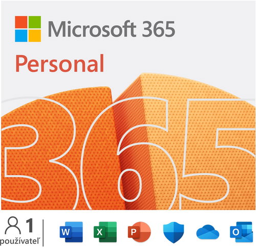 Microsoft 365 pre jednotlivcov CZ (BOX) - Kancelársky softvér - Hlavný obrázok