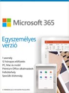 Microsoft 365 Egyszemélyes verzió (elektronikus licenc) - Irodai szoftver
