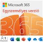 Irodai szoftver Microsoft 365 Egyszemélyes verzió (elektronikus licenc) - Kancelářský software