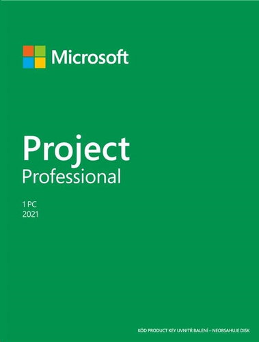 Microsoft Project Pro 2021 SK (BOX) - all EU languages - Office Software - Main image