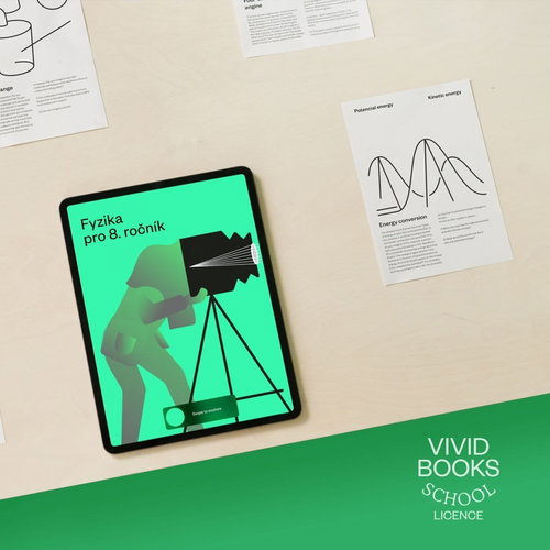 Vividbooks Physics for the 8th year - Energy and Optics (Electronic License) - Education Program - Main image