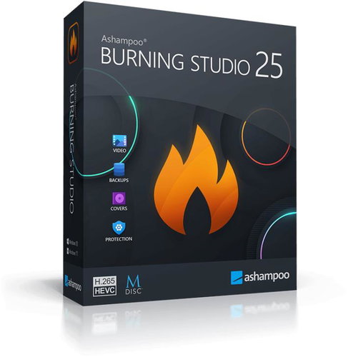 Ashampoo Burning Studio 25 (elektronische Lizenz) - Brennprogramm - Hauptbild