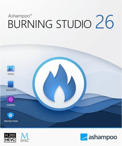 Ashampoo Burning Studio 26 (elektronische Lizenz) - Brennprogramm - Hauptbild