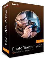 CyberLink PhotoDirector 2024 Ultra (elektronikus licenc) - Grafikai szoftver