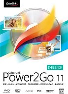 Cyberlink Power2GO Deluxe 11 (elektronická licence) - Kancelářský software