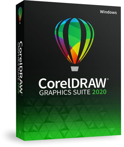 CorelDRAW Graphics Suite 2020 Business WIN (Electronic Licence) - Graphics Software - Main image