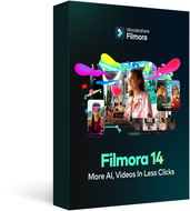 Wondershare Filmora 14, Windows (elektronikus licenc) - Videószerkesztő program