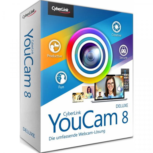 Cyberlink YouCam 8 Standard (elektronická licence) - Video Software - Main image