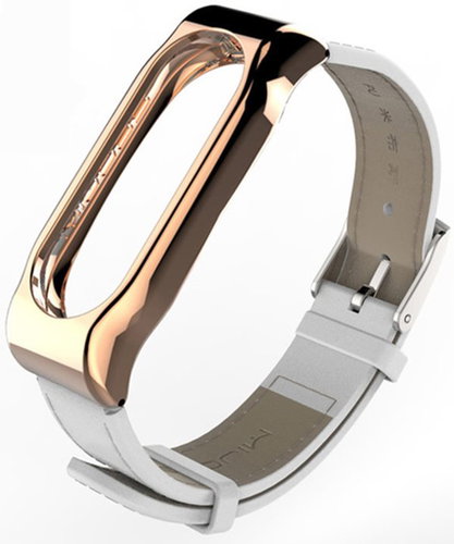 SXT Leatherette Strap, White - Watch Strap - Main image