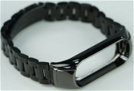 SXT Mi Band 3 Metal Bracelet (Type 1) Black - Watch Strap