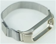 SXT Mi Band 3 kovový náramok (M-lock) strieborný - Remienok na hodinky