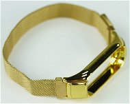 SXT Mi Band 3 kovový náramok (M-lock) zlatý - Remienok na hodinky