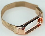 SXT Mi Band 3 kovový náramok (M-lock) ružový - Remienok na hodinky