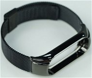 SXT Mi Band 3 kovový náramok (Typ 3) čierny - Remienok na hodinky