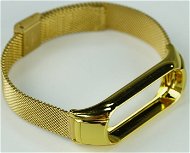 SXT Mi Band 3 kovový náramok (Typ 3) zlatý - Remienok na hodinky