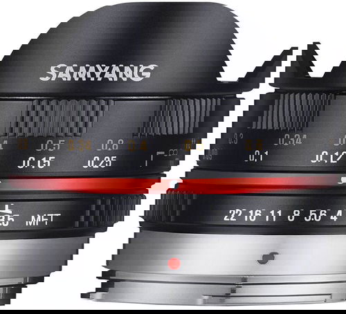 Samyang 7.5mm F3.5 MFT (Black) - Objektiv - Hlavní obrázek