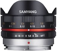 Samyang 7,5 mm f/3,5 MFT (Black) - Objektív