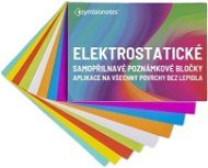 SYMBIO Elektrostatische Pads Symbionotes 70x100 mm MIX 4 Farben (100 Stück) - Haftnotizen