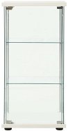 Úložná skrinka tvrdené sklo biela, 322797 - Skrinka