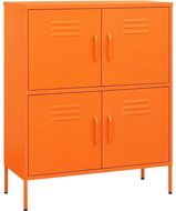 Úložná skříň oranžová 336138 - Skříň