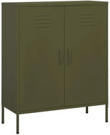 Úložná skříň olivově zelená 336162 - Skříň