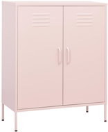 Úložná skříň růžová 336166 - Skříň