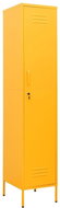 Uzamykatelná skříň hořčicově žlutá 336254 - Skříň