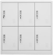 Uzamykatelná skříň světle šedá 336436 - Skříň