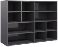 Odkládací skříňka šedá vysoký lesk 804480 - Skříňka