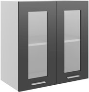 SHUMEE Top glass grey high gloss 802528 - Cupboard
