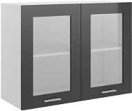 SHUMEE Top glass grey high gloss 802536 - Cupboard