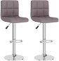 Barová stolička Barové stoličky 2 ks taupe textil, 334248 - Barová židle