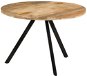 SHUMEE 110 × 75 cm masívne mangovníkové drevo - Jedálenský stôl