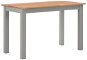 SHUMEE 120 × 60 × 74 cm masívne dubové drevo - Jedálenský stôl