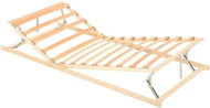 SHUMEE 13 slats adjustable headboard and legs 100 × 200cm - Bed Base
