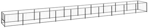 SHUMEE černý 10 m2 ocel, 3082100 - Kotec pro psa - Hlavní obrázek