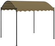 SHUMEE 4 × 3 × 2,6 m taupe 180 g/m2 - Zahradní altán