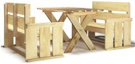 3dílný zahradní jídelní set impregnované borové dřevo, 3096624 - Zahradní nábytek
